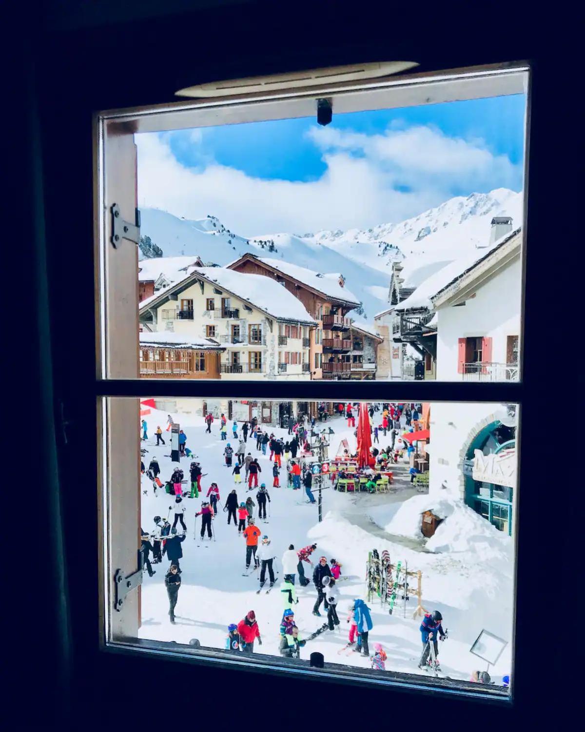 Arc 1950 Appartement Skis Aux Pieds Les Arcs  Bagian luar foto
