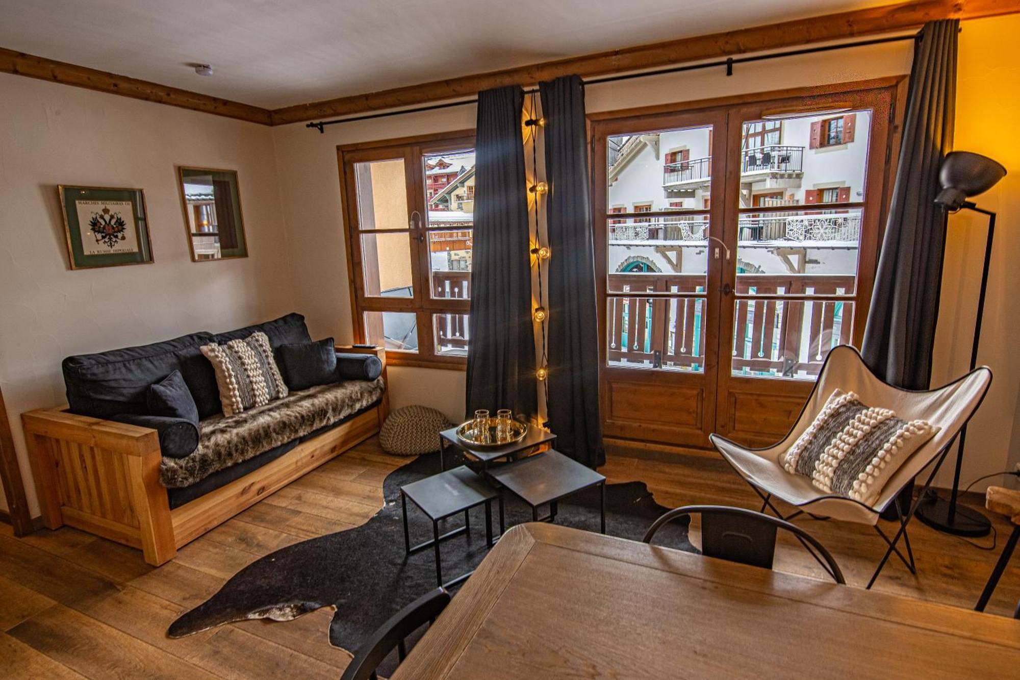 Arc 1950 Appartement Skis Aux Pieds Les Arcs  Bagian luar foto