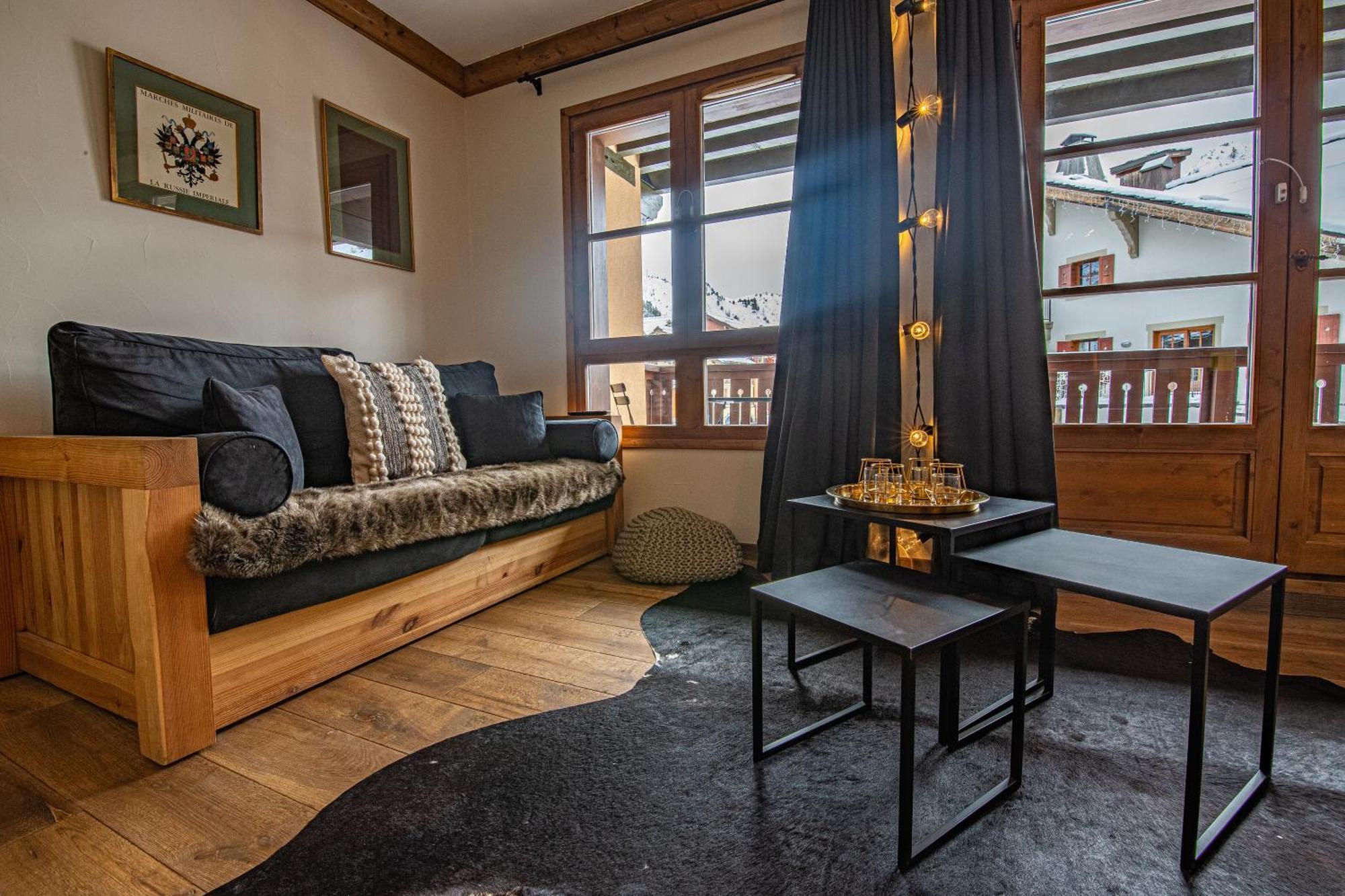 Arc 1950 Appartement Skis Aux Pieds Les Arcs  Bagian luar foto